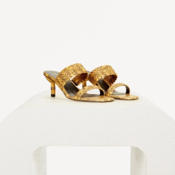 Cult Gaia Kal Sandal in Canary Color - Picture 10 of 10